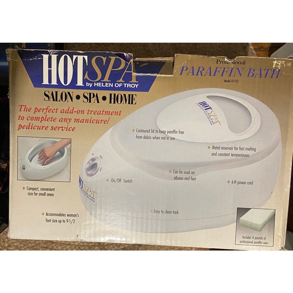 HELEN OF TROY HOT SPA PROFESSIONAL PARAFFIN BATH SALON•SPA•HOME / 3 WAX
